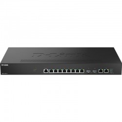 Switch D-Link DMS-1250-12/E 12 Puertos/ RJ-45 Gigabit 10/100/1000/ SFP