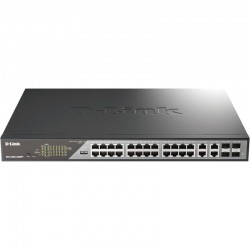 Switch Gestionable D-Link DSS-200G-28MPP 24 Puertos/ RJ-45 10/100/1000/ PoE++/ SFP Switch Gestionable D-Link DSS-200G-28MPP 24 Puertos/ RJ-45 10/100/1000/ PoE++/ SFP