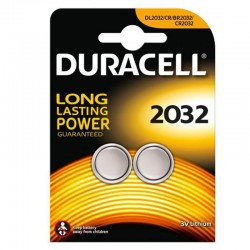 Pack de 2 Pilas de Botón Duracell DL2032/ 3V Pack de 2 Pilas de Botón Duracell DL2032/ 3V