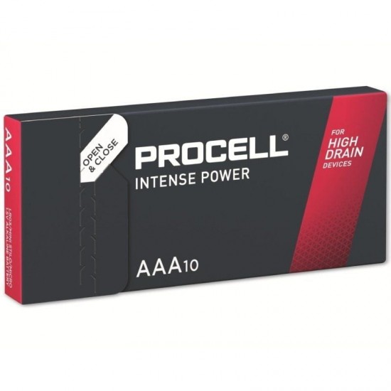 Pack de 10 pilas aaa l03 duracell procell durintlr3c10/ 1.5v/ alcalinas Pack de 10 pilas aaa l03 duracell procell durintlr3c10/ 1.5v/ alcalinas