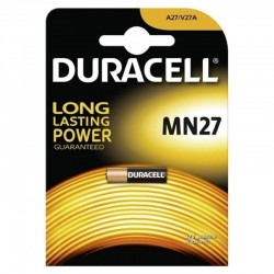 Pila A27 Duracell MN27/ 12V/ Alcalinas Pila A27 Duracell MN27/ 12V/ Alcalinas