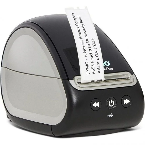Impresora de etiquetas dymo labelwriter 550/ térmica/ usb/ negra