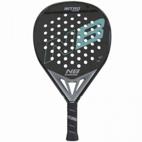 Pala de pádel enebe nitro green junior 2024/ verde y negro
