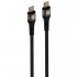 Cable USB 2.0 Tipo-C Fonestar USB-CC/ USB Tipo-C Macho - USB Tipo-C Macho/ 480Mbps/ Hasta 100W/ 1m/ Negro