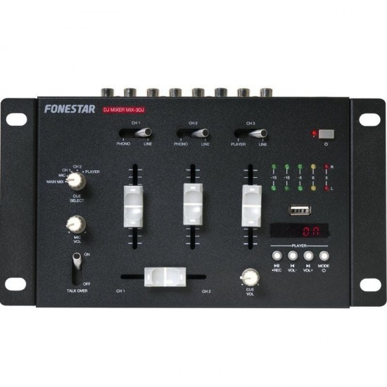 Mesa de mezclas fonestar mix-3dj