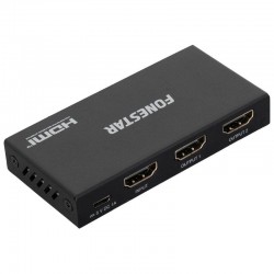 Duplicador HDMI Fonestar FO-22S2ED/ 2x HDMI Hembra - HDMI Macho