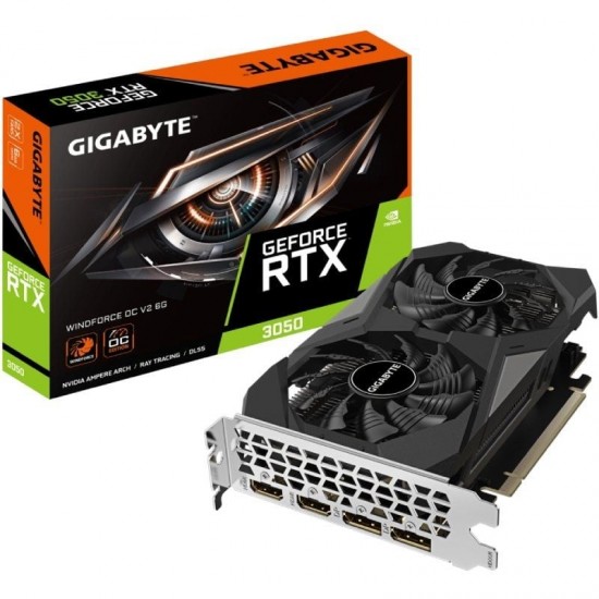 Tarjeta gráfica gigabyte geforce rtx 3050 windforce oc v2/ 6gb gddr6 Tarjeta gráfica gigabyte geforce rtx 3050 windforce oc v2/ 6gb gddr6