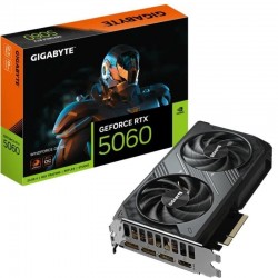 Tarjeta Gráfica Gigabyte GeForce RTX 5060 WindForce OC/ 8GB GDDR7