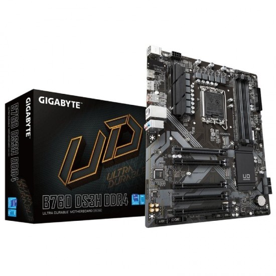 Placa base gigabyte b760 ds3h ddr4 socket 1700/ ddr4/ pcie 4.0 Placa base gigabyte b760 ds3h ddr4 socket 1700/ ddr4/ pcie 4.0