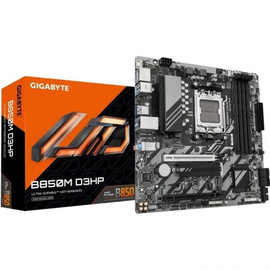 Placa base gigabyte b850m d3hp/ socket am5/ ddr5/ pcie 5.0/ micro atx Placa base gigabyte b850m d3hp/ socket am5/ ddr5/ pcie 5.0/ micro atx