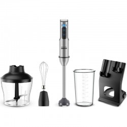 Batidora de mano Grunkel BM-2000SET/ 2000W/ Capacidad 0.8L/ Incluye Vaso, Picadora, Varilla y Soporte Batidora de mano Grunkel BM-2000SET/ 2000W/ Capacidad 0.8L/ Incluye Vaso, Picadora, Varilla y Soporte