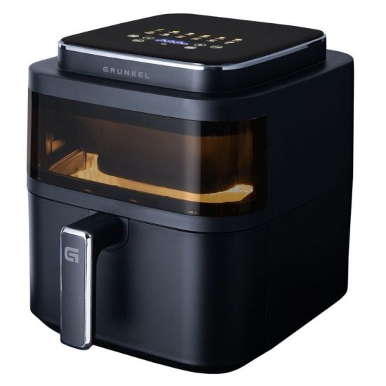 Freidora por aire airfryer / sin aceite grunkel black light fryer/ 1400w/ capacidad 6l Freidora por aire airfryer / sin aceite grunkel black light fryer/ 1400w/ capacidad 6l