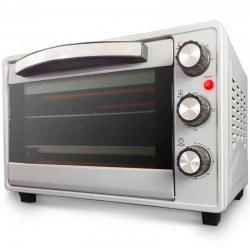 Horno de Sobremesa Grunkel HR-23SILVER/ 1600W/ Capacidad 23L/ Plata Horno de Sobremesa Grunkel HR-23SILVER/ 1600W/ Capacidad 23L/ Plata