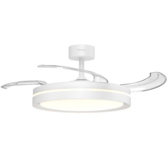 Ventilador de techo grunkel skywhite42/ 30w/ 3 aspas 106cm/ 6 velocidades Ventilador de techo grunkel skywhite42/ 30w/ 3 aspas 106cm/ 6 velocidades