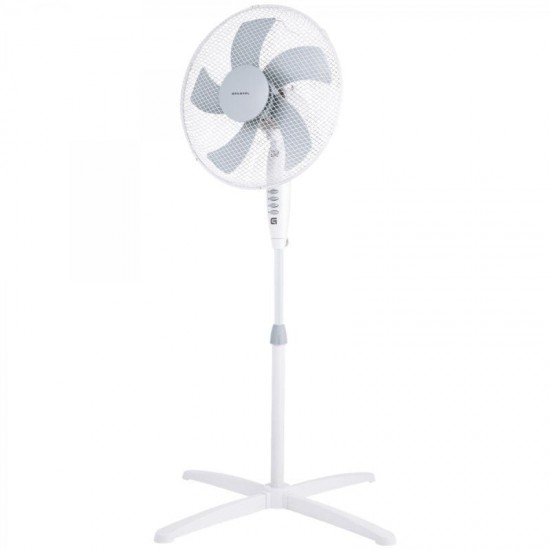 Ventilador de pie grunkel fan-165x/ 50w/ 5 aspas 40cm/ 3 velocidades