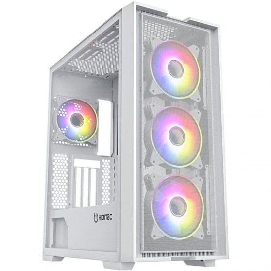 Caja gaming torre hiditec h2 air argb/ blanca Caja gaming torre hiditec h2 air argb/ blanca