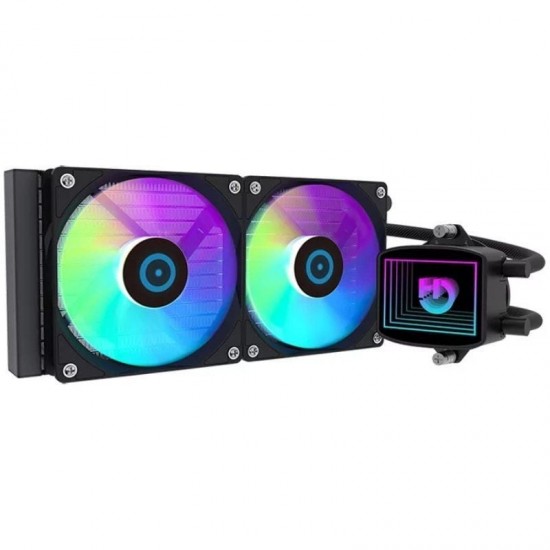 Sistema de refrigeración líquida hiditec lq240/ negro Sistema de refrigeración líquida hiditec lq240/ negro