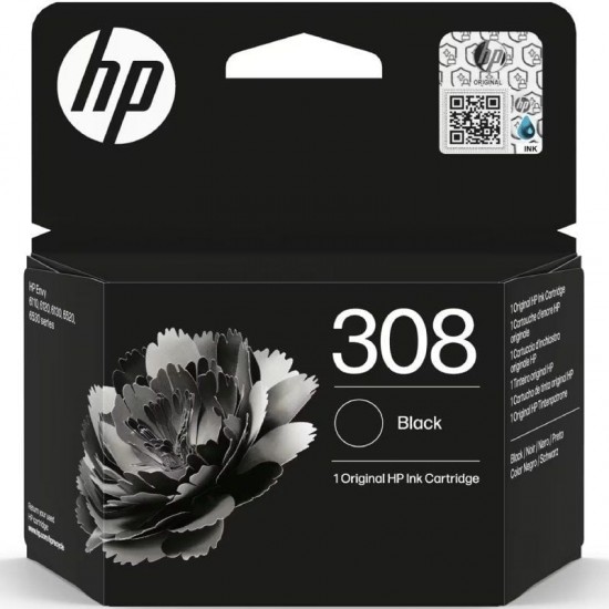 Cartucho de tinta original hp nº308/ negro