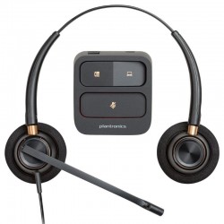 Auriculares Poly EncorePro 520/ con Micrófono/ QD/ Negros