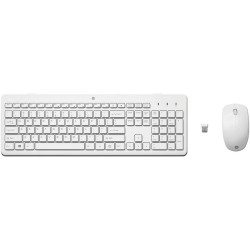 Teclado y Ratón Inalámbricos HP 230/ Blancos Teclado y Ratón Inalámbricos HP 230/ Blancos