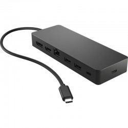 Docking USB Tipo-C HP 50H55UT/ 1xUSB Tipo-C/ 2xUSB/ 1xHDMI 4K/ 1xDisplayPort/ 1xRJ45/ 1xUSB Tipo-C PD