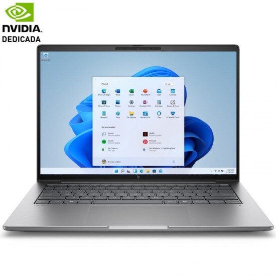 Portátil workstation hp zbook  8 g1i intel core ultra 7-265h/ 64gb/ 1tb ssd/ rtx 500 ada/ 14'/ win11 pro