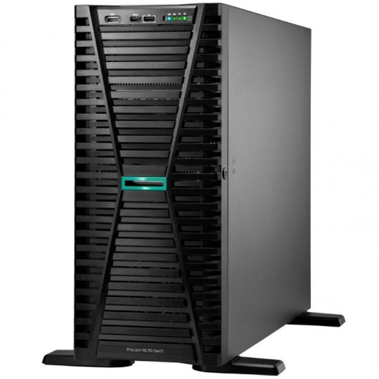 Servidor hpe proliant ml110 gen11 intel xeon silver 4510/ 32gb ram/ 2 x 4tb sata