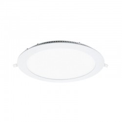 Downlight Iglux LS-102107-FB V2/ Circular/ Ø120 x 19mm/ Potencia 7W/ 570 Lúmenes/ 6000ºK/ Blanco