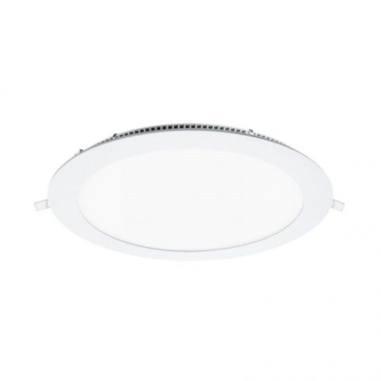 Downlight iglux ls-102118-nb v2/ circular/ ø225 x 19mm/ potencia 18w/ 1620 lúmenes/ 4000ºk/ blanco