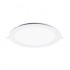 Downlight Iglux LS-102118-NB V2/ Circular/ Ø225 x 19mm/ Potencia 18W/ 1620 Lúmenes/ 4000ºK/ Blanco