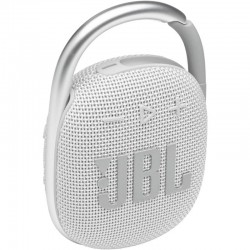 Altavoz con Bluetooth JBL Clip 4/ 5W/ 1.0/ Blanco Altavoz con Bluetooth JBL Clip 4/ 5W/ 1.0/ Blanco