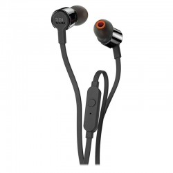 Auriculares Intrauditivos JBL T210/ con Micrófono/ Jack 3.5/ Negros Auriculares Intrauditivos JBL T210/ con Micrófono/ Jack 3.5/ Negros