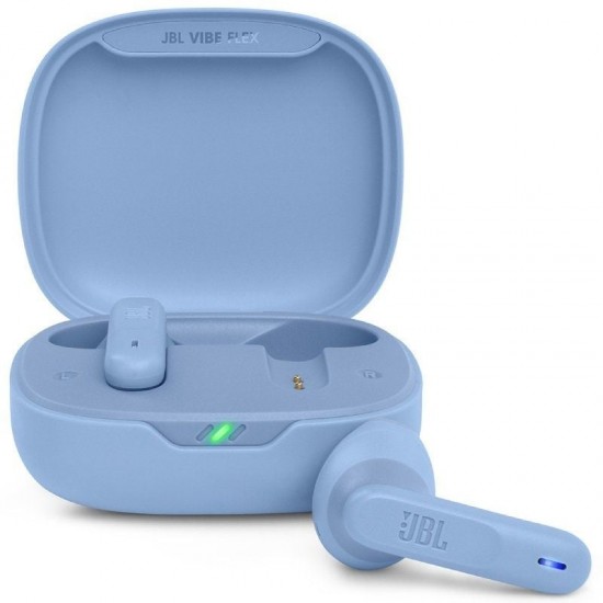Auriculares bluetooth jbl vibe flex con estuche de carga/ autonomía 8h/ azul Auriculares bluetooth jbl vibe flex con estuche de carga/ autonomía 8h/ azul