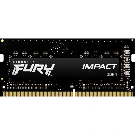 Memoria ram kingston fury impact 16gb/ ddr4/ 3200mhz/ 1.2v/ cl20/ sodimm