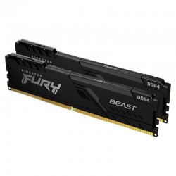 Memoria RAM Kingston FURY Beast 2 x 16GB/ DDR4/ 3200MHz/ 1.35V/ CL16/ DIMM Memoria RAM Kingston FURY Beast 2 x 16GB/ DDR4/ 3200MHz/ 1.35V/ CL16/ DIMM