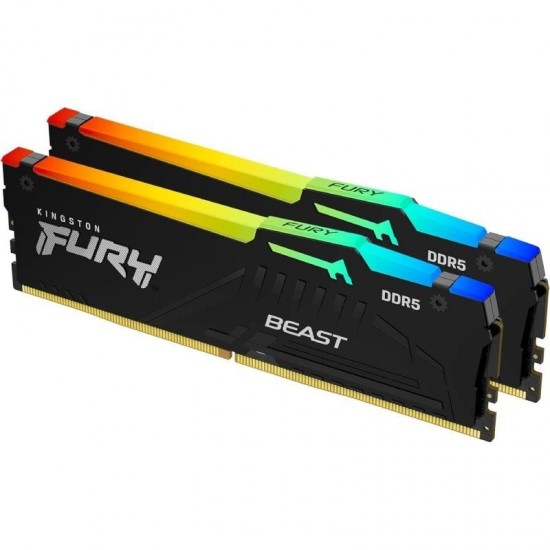 Memoria ram kingston fury beast rgb expo 2 x 16gb/ ddr5/ 6000mhz/ 1.4v/ cl30/ dimm Memoria ram kingston fury beast rgb expo 2 x 16gb/ ddr5/ 6000mhz/ 1.4v/ cl30/ dimm