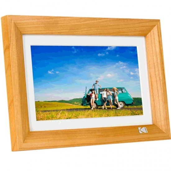 Marco digital kodak rdpf-700w/ pantalla 7'/ marrón