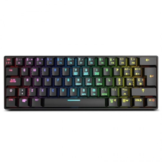 Teclado gaming mecánico inalámbrico krom kluster