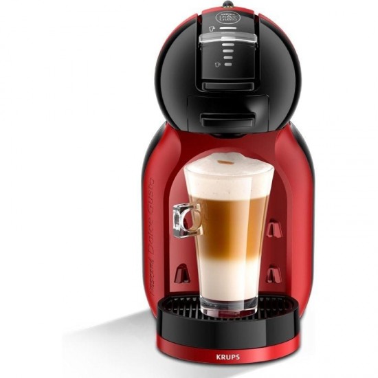Cafetera de cápsulas krups dolce gusto mini me/ 1500w/ 15 bares/ rojo cereza Cafetera de cápsulas krups dolce gusto mini me/ 1500w/ 15 bares/ rojo cereza