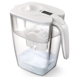 Pack Jarra Filtrante Laica Big Milano/ 3.7L/ Blanca/ Jarra + 1 Filtro BI-FLUX Pack Jarra Filtrante Laica Big Milano/ 3.7L/ Blanca/ Jarra + 1 Filtro BI-FLUX