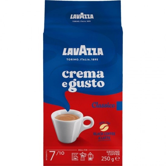 Café molido lavazza crema e gusto clásico/ 250g