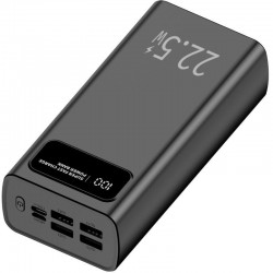 Powerbank 30000mAh Leotec LEPOW30W22W/ 22.5W/ Negra Powerbank 30000mAh Leotec LEPOW30W22W/ 22.5W/ Negra