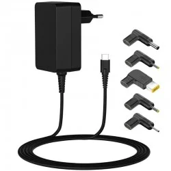 Cargador de Portátil Leotec Notebook 45W Type-C/ 1xUSB Tipo-C/ 45W/ Automático/ Voltaje 5-20V Cargador de Portátil Leotec Notebook 45W Type-C/ 1xUSB Tipo-C/ 45W/ Automático/ Voltaje 5-20V
