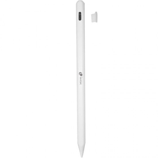 Lápiz electrónico leotec lestp06w stylus epen ultratouch para ipad 2018 o superior/ blanco
