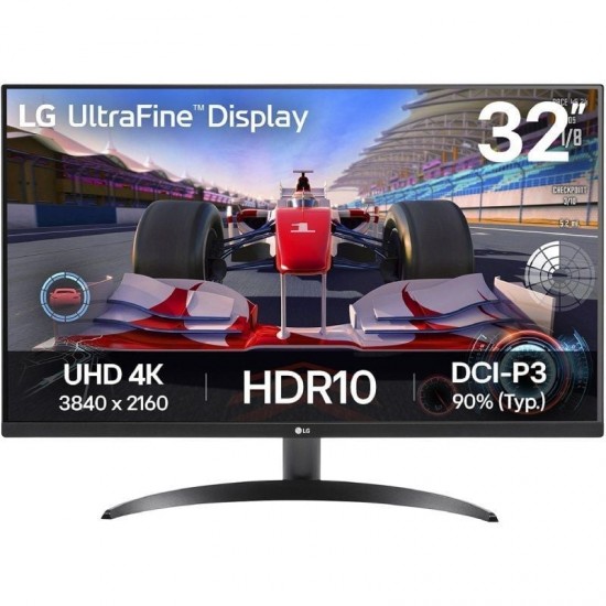 Monitor profesional lg ultrafine 32ur500k-b 31.5'/ 4k/ multimedia/ negro