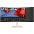 Monitor Profesional Ultrapanorámico Curvo LG 38BR85QC-W 38'/ WQHD+/ Multimedia/ Regulable en altura/ Blanco