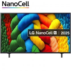 Televisor LG NanoCell 50NANO80A6B 50'/ Ultra HD 4K/ Smart TV/ WiFi