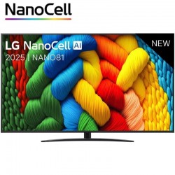 Televisor LG NanoCell 75NANO81A6A 75'/ Ultra HD 4K/ Smart TV/ WiFi