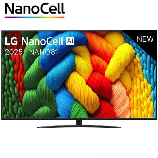 Televisor lg nanocell 75nano81a6a 75'/ ultra hd 4k/ smart tv/ wifi