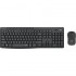 Teclado y Ratón Inalámbricos Logitech Silent Touch MK295/ Grafito